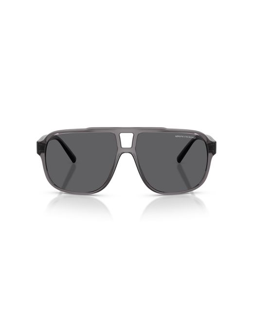 ARMANI EXCHANGE Black Sunglasses Ax4104S for men