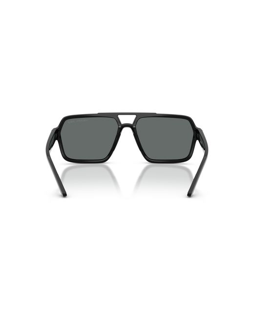 Prada Linea Rossa Black Sunglass Ps 01xs for men