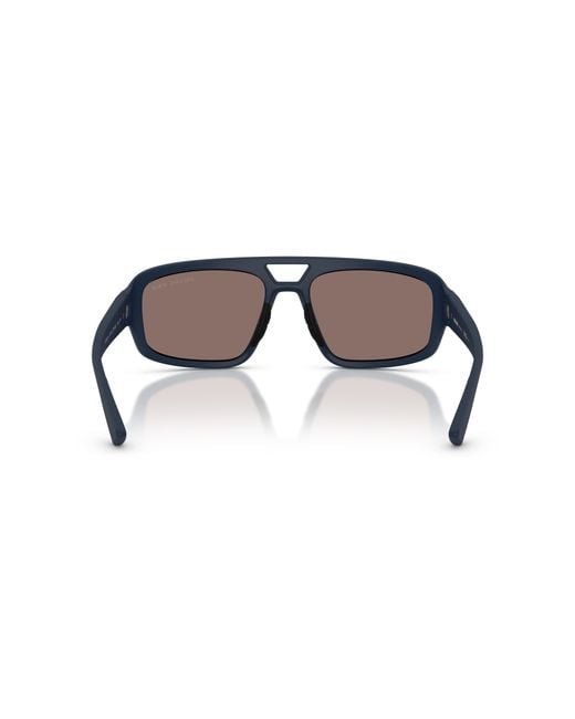 Prada Linea Rossa Black Sunglass Ps B11su for men