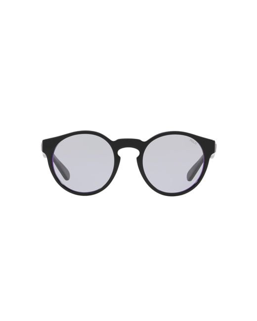 Polo Ralph Lauren Black Polo Ph4101 Phantos Sunglasses