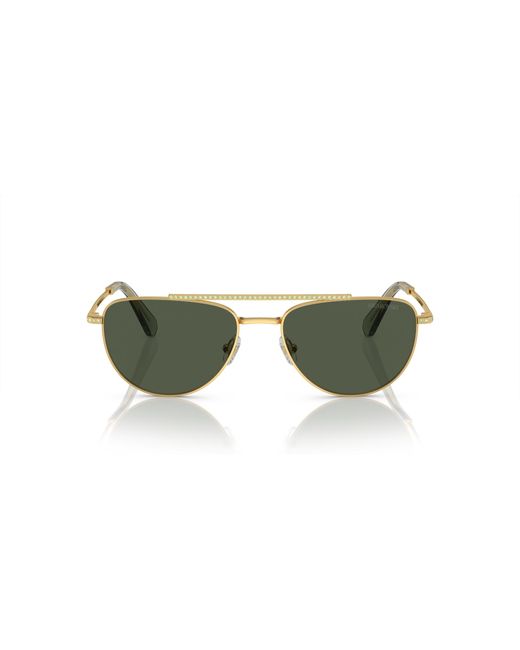 Swarovski Black Sunglass Sk7007
