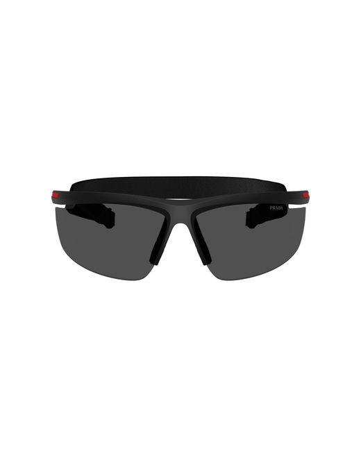 Prada Linea Rossa Black Sunglass Ps A02s for men