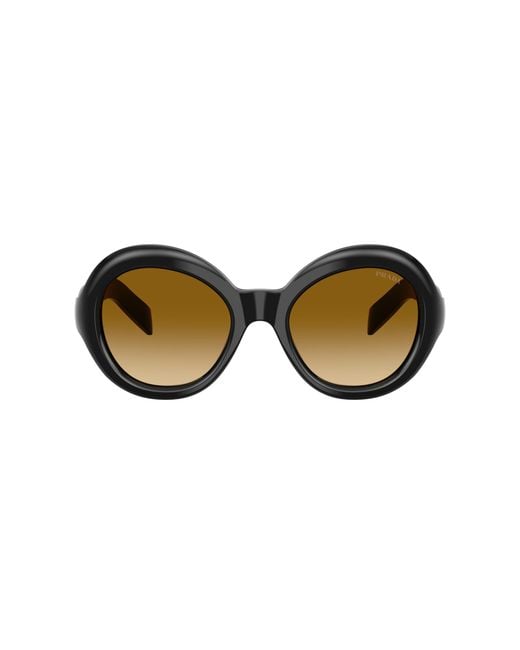 Sunglass PR D11S Prada de hombre de color Black