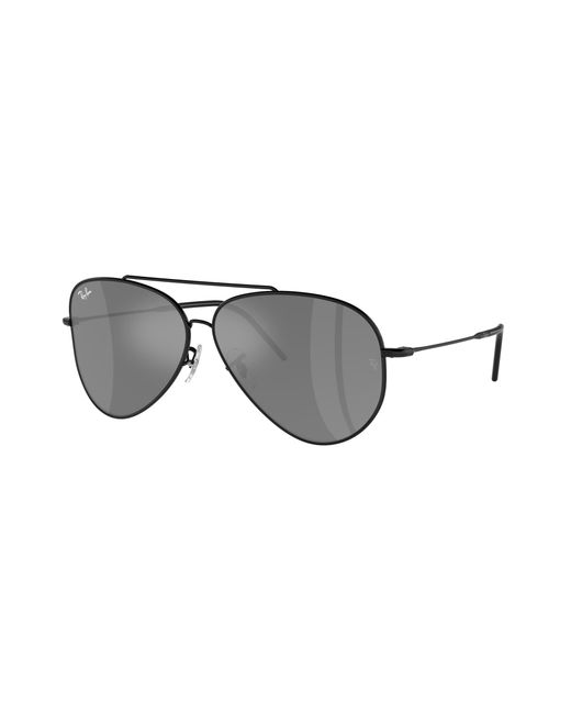 Ray-Ban Black Rbr0101s Aviator Reverse Sunglasses