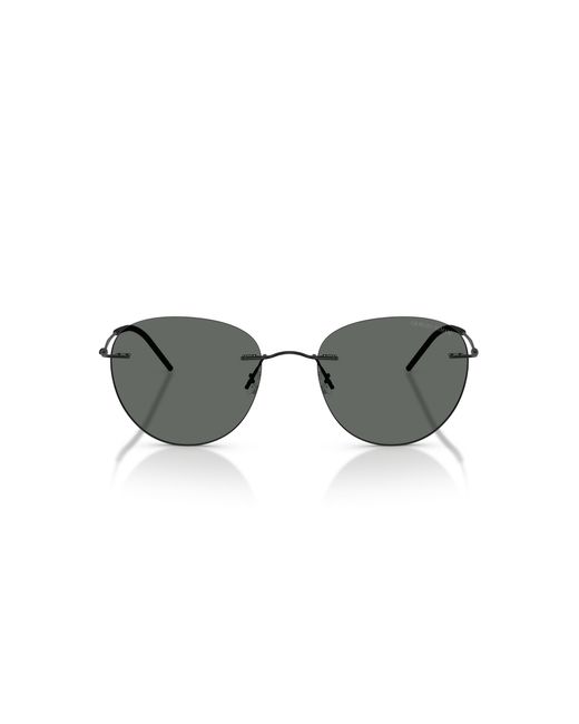 Giorgio Armani Black Sunglass Ar6182 for men