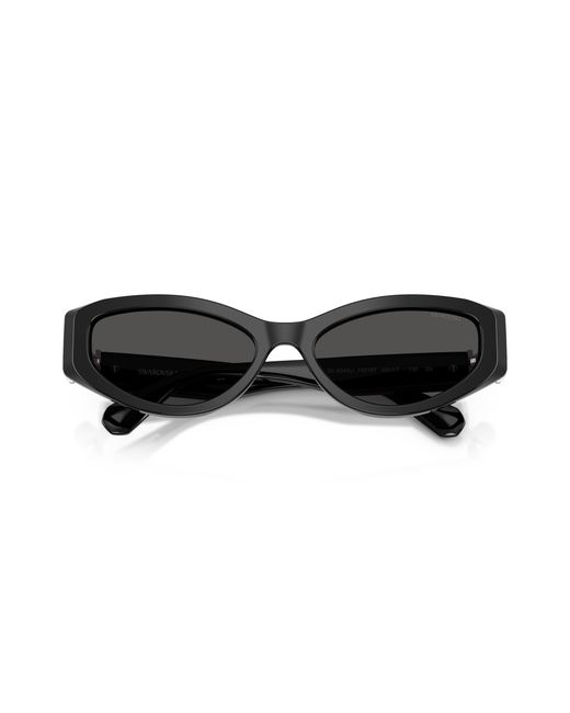 Swarovski Black Sunglass Sk6045u
