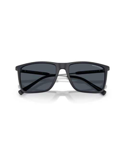 ARMANI EXCHANGE Black Sunglass Ax4160s for men