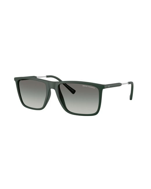 ARMANI EXCHANGE Black Sunglass Ax4160s for men