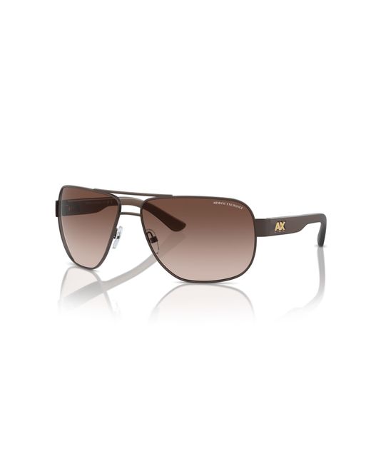 ARMANI EXCHANGE Black | X2012s Rectngulr Sunglsses for men