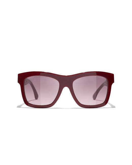 Chanel Black Sunglass Ch5533a Square Sunglasses Ch5533a
