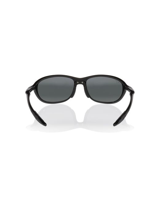 Maui Jim Black Sunglass Ho'okipa Ultra R for men