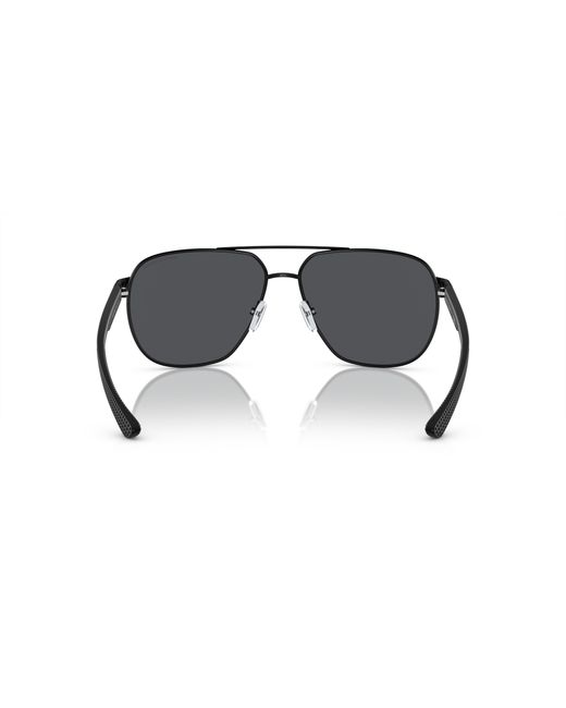 ARMANI EXCHANGE Black Sunglass Ax2047s for men