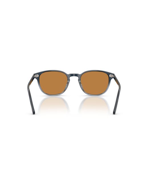 Oliver Peoples Black Sunglass Ov5219s Fairmont Sun for men