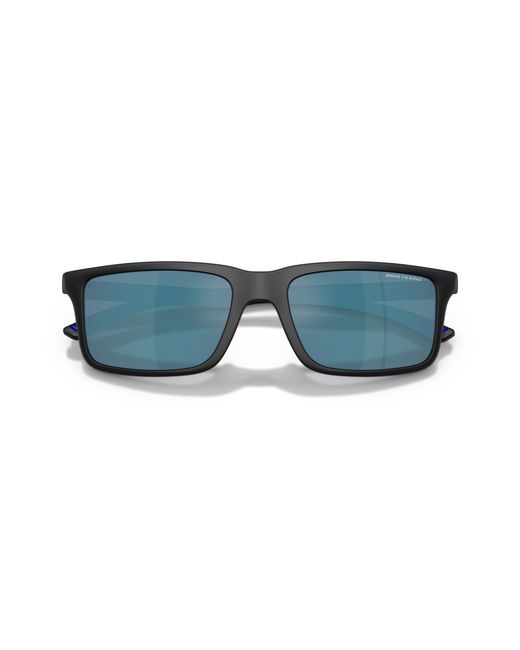ARMANI EXCHANGE Black Sunglass Ax4157su for men