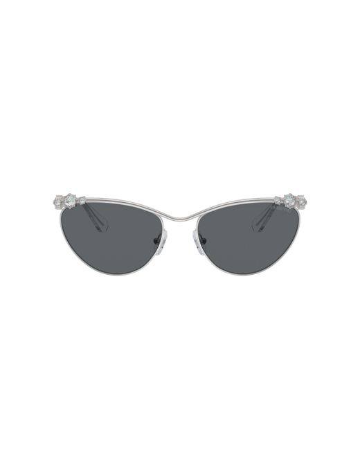 Swarovski Black Sunglass Sk7017