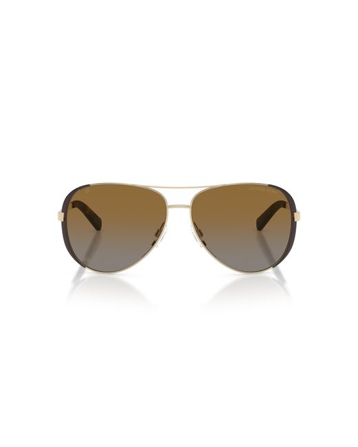 Michael Kors Black Chelsea Mk 5004 1014T5 Aviator Sunglasses