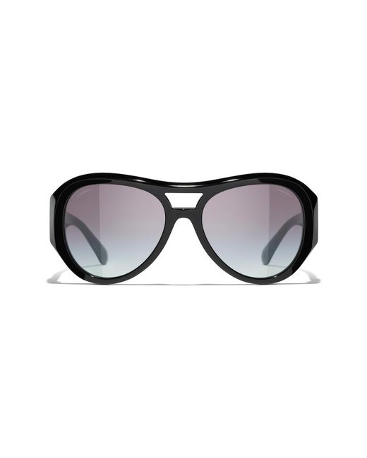 Chanel Black Sunglasses Ch5508a