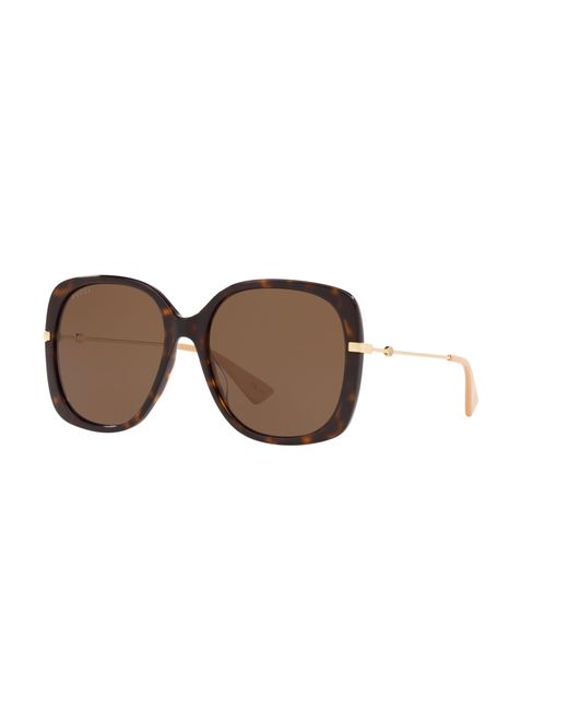 Gucci Brown GG0511S 57mm Sunglasses