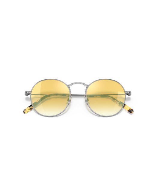 Oliver Peoples Black Sunglass Ov1282st Weslie Sun for men