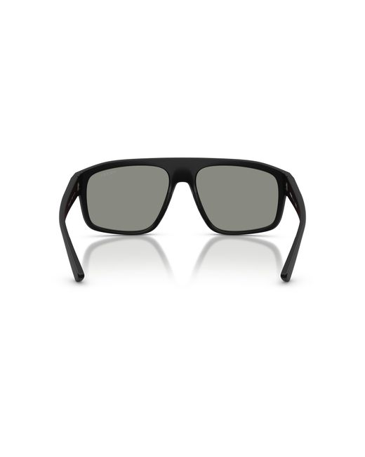 Prada Linea Rossa Black Sunglass Ps B02s for men