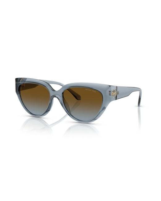 Michael Kors Multicolor 55Mm Gradient Cat Eye Sunglasses