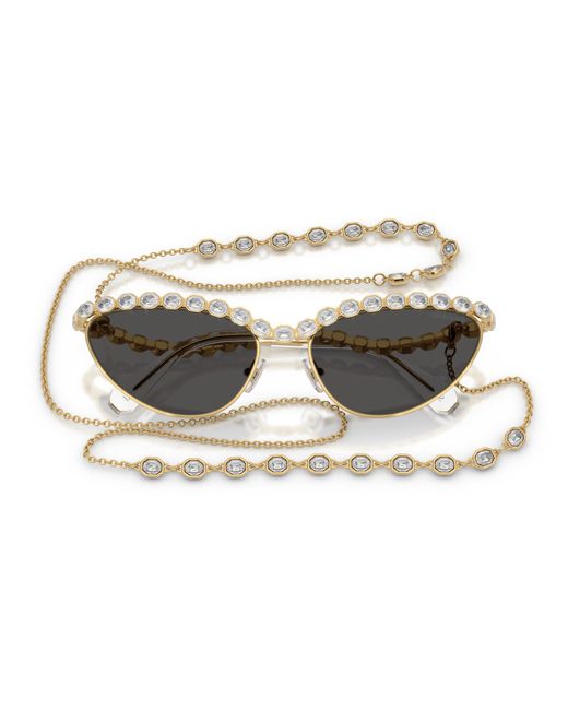 Swarovski Black Sunglass Sk7030