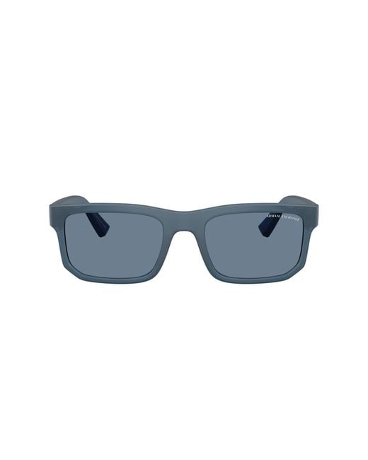ARMANI EXCHANGE Black Sunglass Ax4165s for men