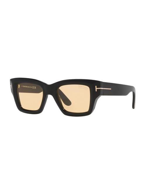 Tom Ford Black Sunglass Ilias for men