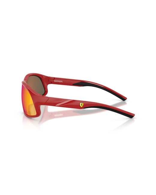 Scuderia Ferrari Black Sunglass Fz6016u for men