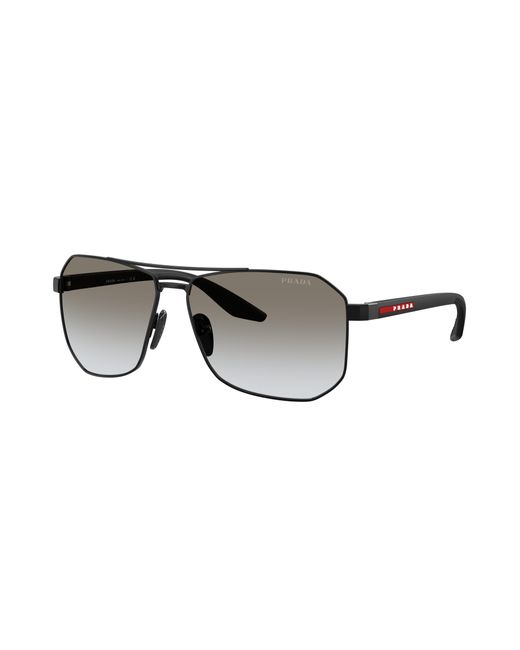 Sunglass PS A53S Prada Linea Rossa de hombre de color Black