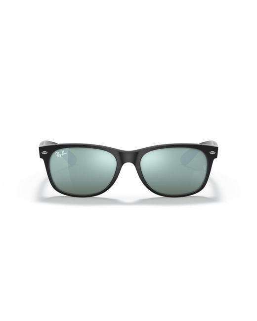 Ray-Ban Green Rb2132 New Wayfarer Square Sunglasses