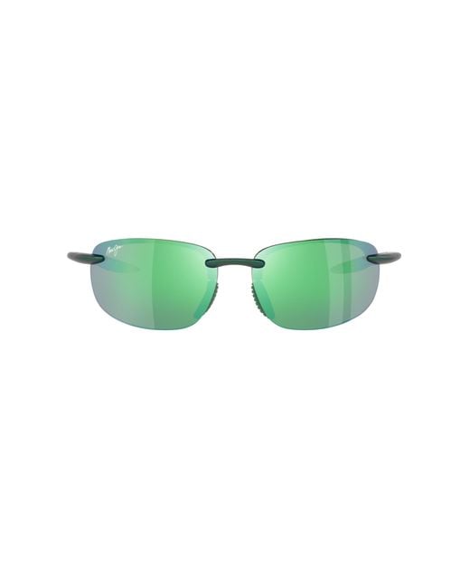 Maui Jim Green Sunglass Hookipa Ultra