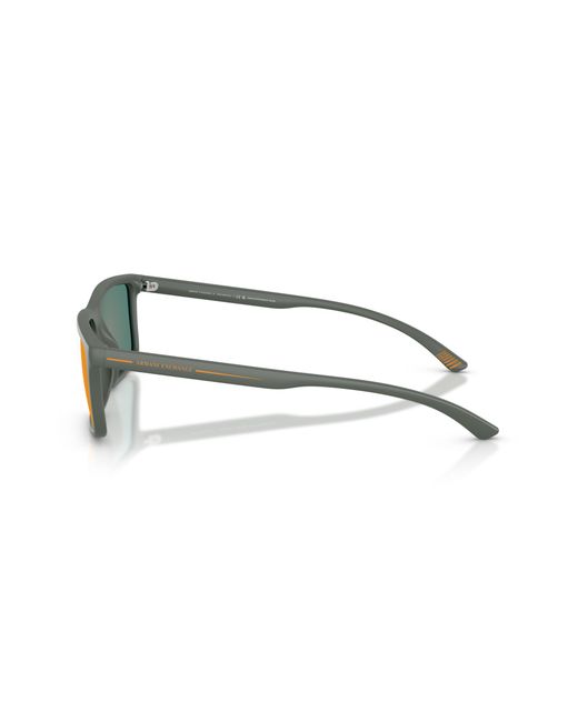ARMANI EXCHANGE Black Sunglass Ax4157su for men
