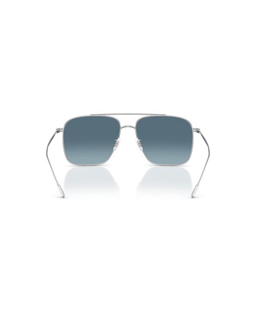 Oliver Peoples Black Sunglass Ov1320st Dresner