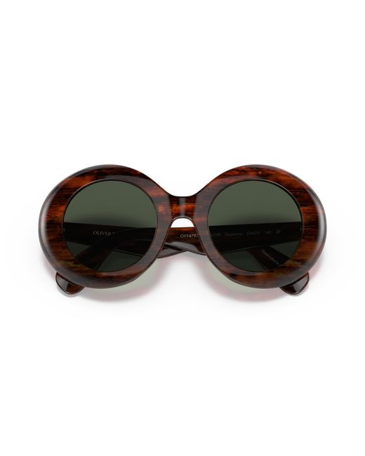 Oliver Peoples Black Sunglass Ov5478su Dejeanne