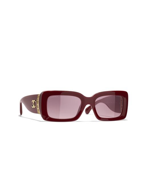 Chanel Black Sunglass Ch5534a Rectangle Sunglasses Ch5534a