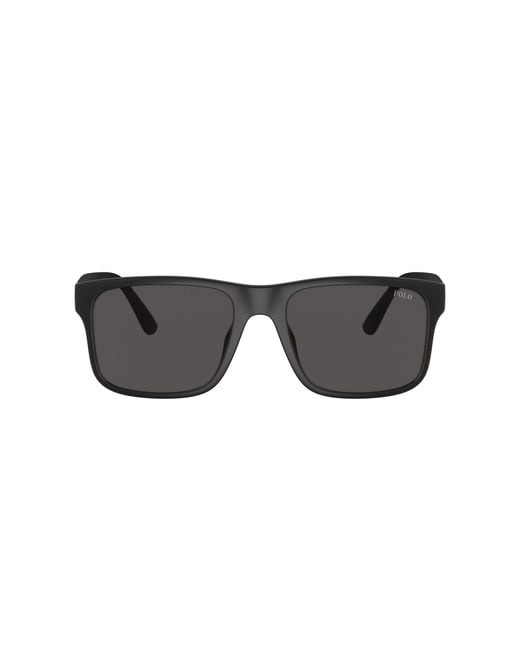 Polo Ralph Lauren Black Sunglass Ph4195u for men