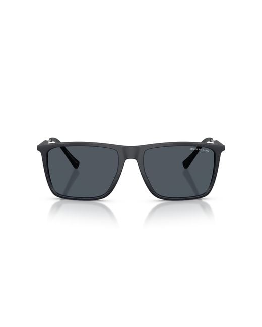 ARMANI EXCHANGE Black Sunglass Ax4160s for men
