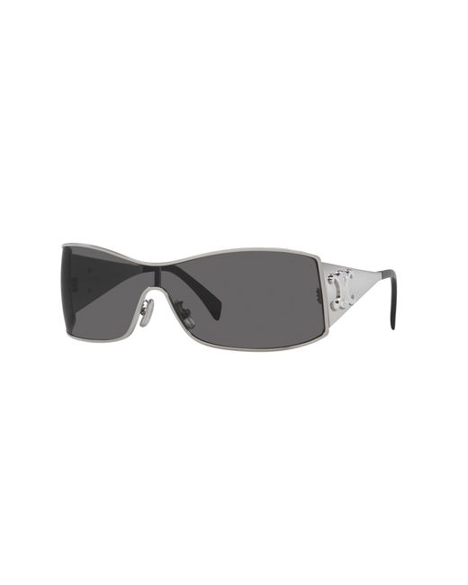 Sunglass Maxi Metal Triomphe Cl40283U Céline de color Black