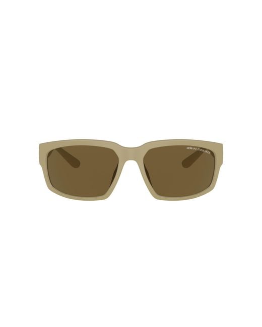 ARMANI EXCHANGE Black Sunglasses Ax4142Su for men