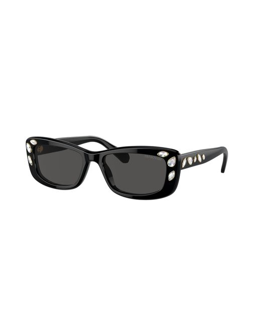 Swarovski Black Sk6008 Sunglasses