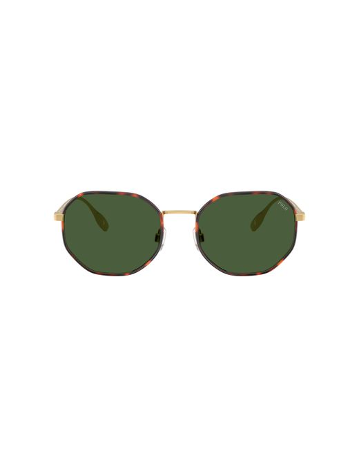 Polo Ralph Lauren Green Sunglass Ph3157 for men