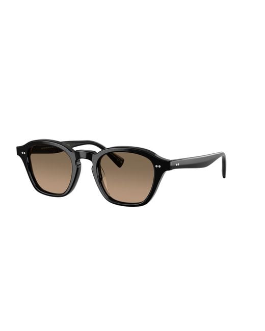 Oliver Peoples Black Sunglass Ov5580su Eyles