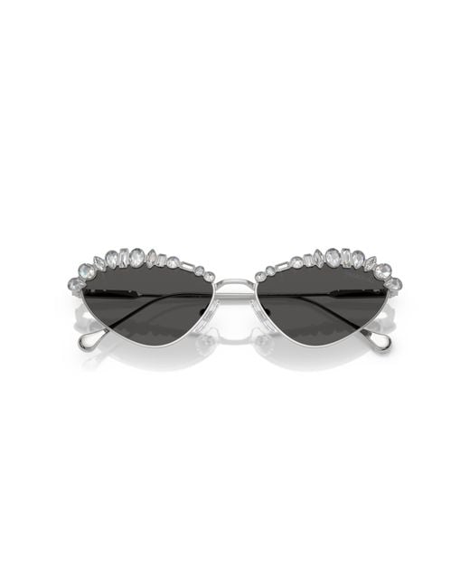 Swarovski Black Sunglass Sk7009