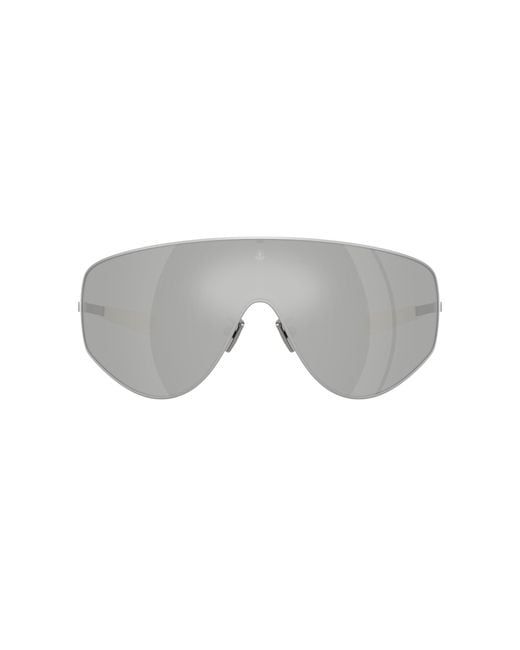 Moncler Gray Sunglass Me4011t Tanium