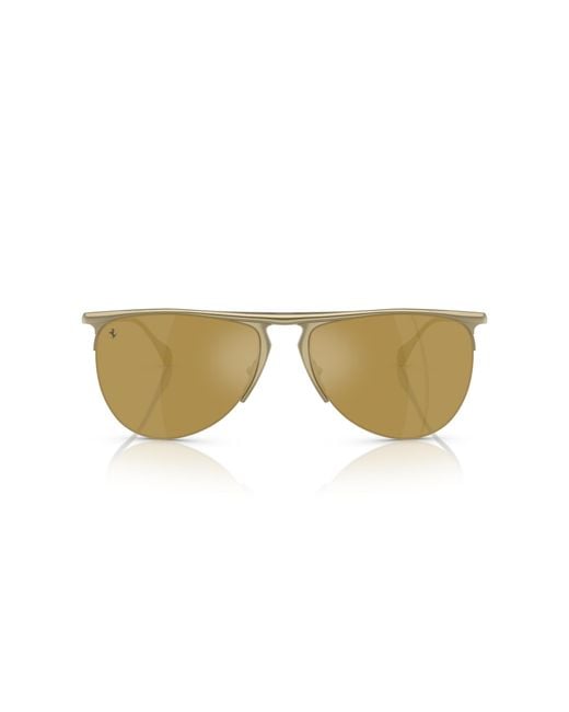 Ferrari Black Sunglass Fh1016