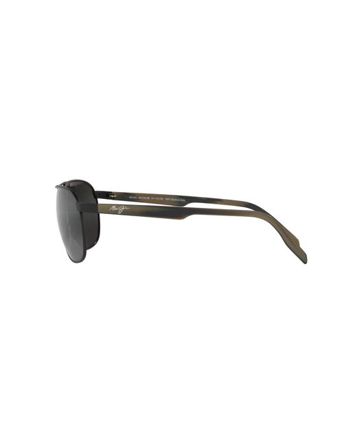 Maui Jim Black 728 Castles