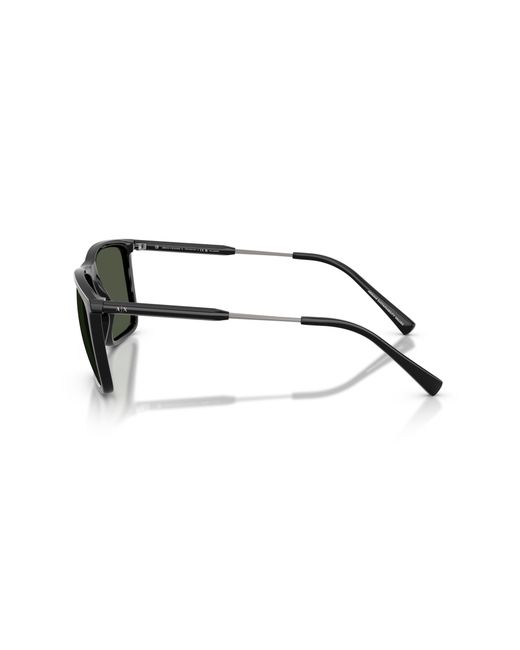 ARMANI EXCHANGE Black Sunglass Ax4160s for men