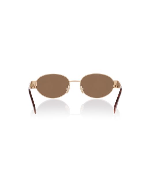 Céline Black Sunglass Triomphe Metal Cl40235u