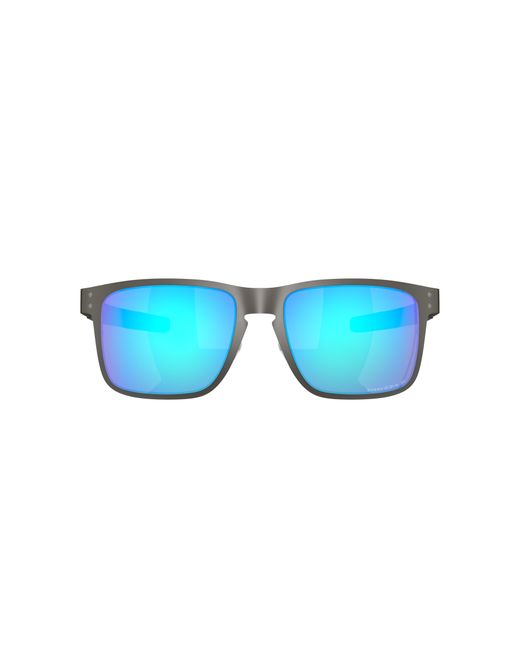 Oakley Blue Oo4123 Men's Holbrook Prizm Polarised Metal Square Sunglasses for men